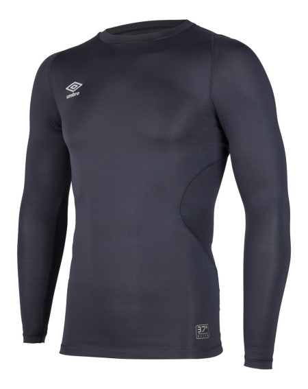 Baselayers Umbro Core Crew Baselayer LS Hombre Negros | MX-63015