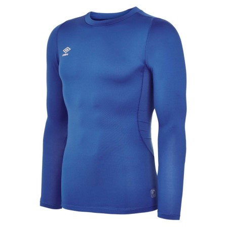 Baselayers Umbro Core LS Crew Baselayer Hombre Azul Rey | MX-00691
