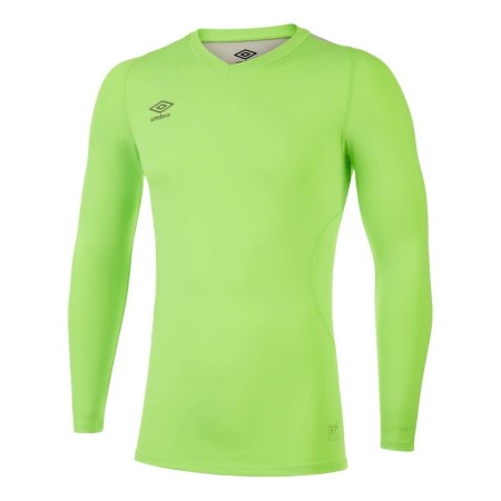 Baselayers Umbro Elite V Neck Baselayer LS Hombre Verdes | MX-05971