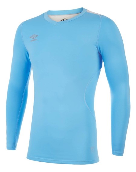 Baselayers Umbro Elite V Neck Baselayer LS Hombre Azules | MX-16041