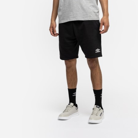 Bermudas Umbro Diamond Jog Corta Hombre Negros | MX-56317