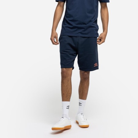 Bermudas Umbro Diamond Jog Corta Hombre Azules | MX-95041