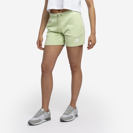 Bermudas Umbro Diamond Jog Corta Mujer Verdes Claro Blancos | MX-81295