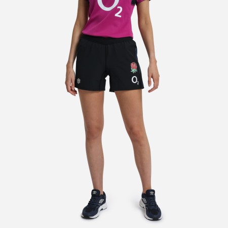 Bermudas Umbro England Rugby 22/23 Entrenamiento Corta Negros Azules | MX-39507