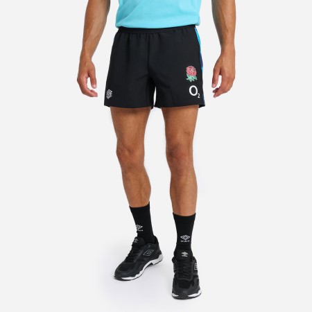 Bermudas Umbro England Rugby 22/23 Entrenamiento Corta Negros Azules | MX-80814