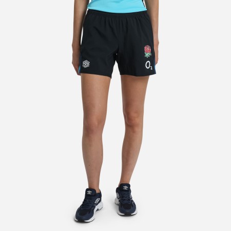 Bermudas Umbro England Rugby 22/23 Gym Corta Negros Azules | MX-20803
