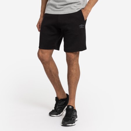 Bermudas Umbro Pro Fleece Elite Corta Hombre Negros | MX-36188