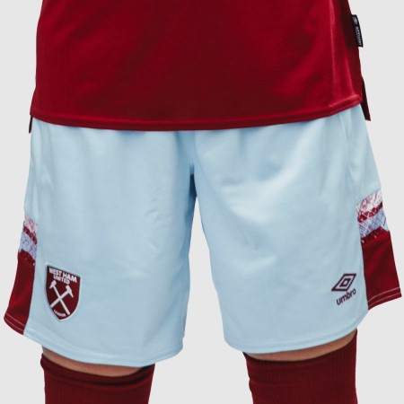 Bermudas Umbro West Ham Utd 22/23 Home Shorts Azules Rojos Oscuro | MX-59968