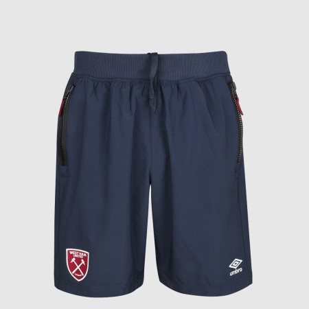 Bermudas Umbro West Ham Utd 22/23 Travel Corta Junior Azul Marino Oscuro | MX-22002