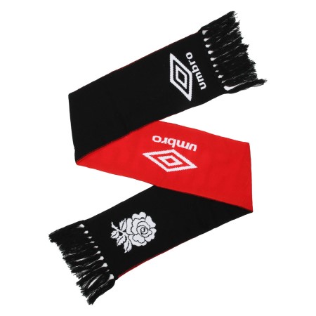 Bufandas Umbro England Rugby 22/23 Scarf Negros Rojos | MX-57392