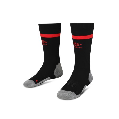 Calcetines Umbro England Rugby 22/23 Alternate Mid Calf Sock Junior Negros Rojos | MX-51978
