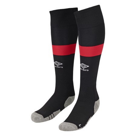 Calcetines Umbro Ipswich Town 22/23 Away Sock Negros Rojos | MX-36899