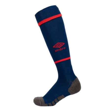 Calcetines Umbro Linfield FC 22/23 Away Socks Junior Azul Marino Rojos | MX-88000