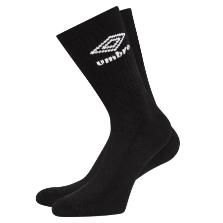 Calcetines Umbro Sports Sock 3 Pack Hombre Negros Blancos | MX-82515