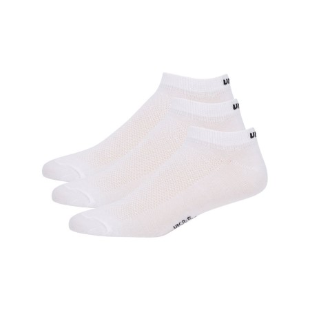 Calcetines Umbro Trainer Socks 3 Pack Junior Niños Blancos Negros | MX-16650