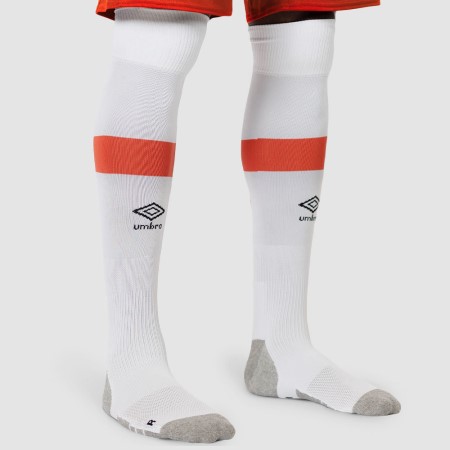 Calcetines Umbro West Ham Utd 22/23 Third Sock Blancos Naranjas | MX-35910