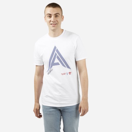 Camiseta Umbro Alex Albon - Thai Knockout A Rayas - Williams Carreras Tee Blancos | MX-99293