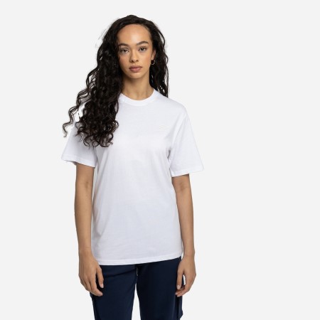 Camiseta Umbro Diamond Boyfriend Tee Mujer Blancos Blancos | MX-43571