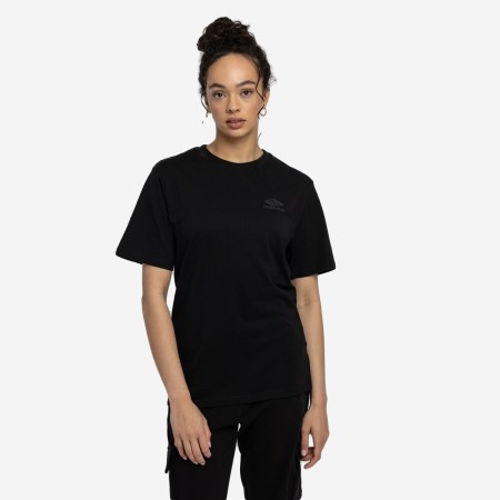 Camiseta Umbro Diamond Boyfriend Tee Mujer Negros Negros | MX-70218