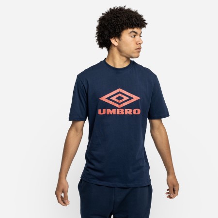 Camiseta Umbro Diamond Logo Tee Hombre Azules | MX-12997