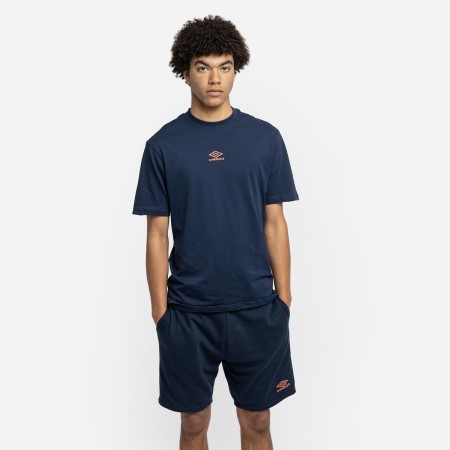Camiseta Umbro Diamond Small Logo Tee Hombre Azules | MX-38154