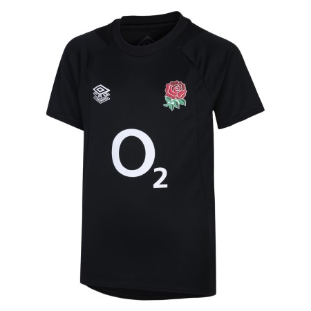 Camiseta Umbro England Rugby 22/23 Gym Tee Junior Negros Rojos Morados Oscuro | MX-49646