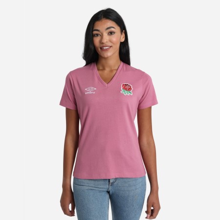 Camiseta Umbro England Rugby Classic Tee Rosas | MX-85967
