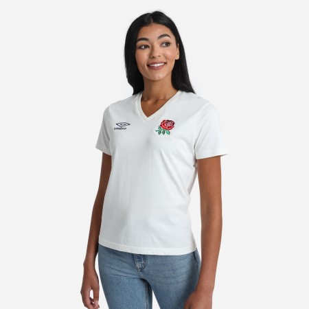 Camiseta Umbro England Rugby Classic Tee Blancos | MX-99735