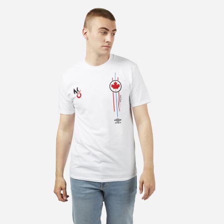 Camiseta Umbro Nicholas Latifi - Double Chest Call Out - Williams Carreras Tee Blancos | MX-59180