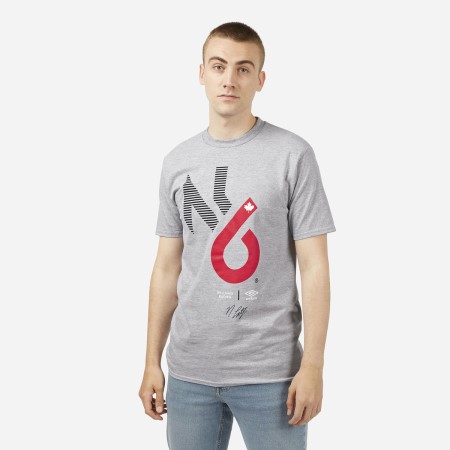 Camiseta Umbro Nicholas Latifi - Monochrome A Rayas - Williams Carreras Tee Grises | MX-64865
