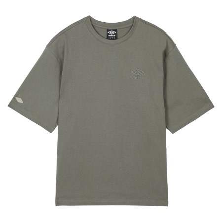 Camiseta Umbro Sports Estilo Oversize Tee Hombre Verde Oliva | MX-99721