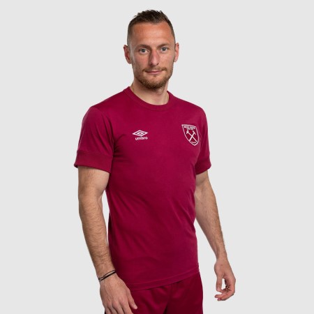 Camiseta Umbro West Ham Utd 22/23 Travel Tee Rojos | MX-55438