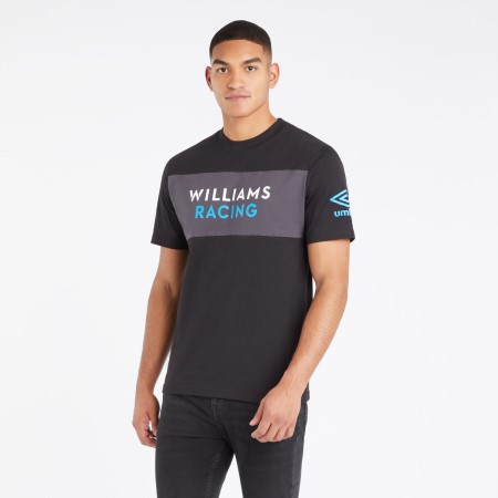 Camiseta Umbro Williams Intertia Crew Tee Negros | MX-93684