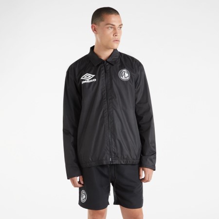 Chaquetas Umbro Addict F.C Coach Jacket Hombre Negros | MX-98402