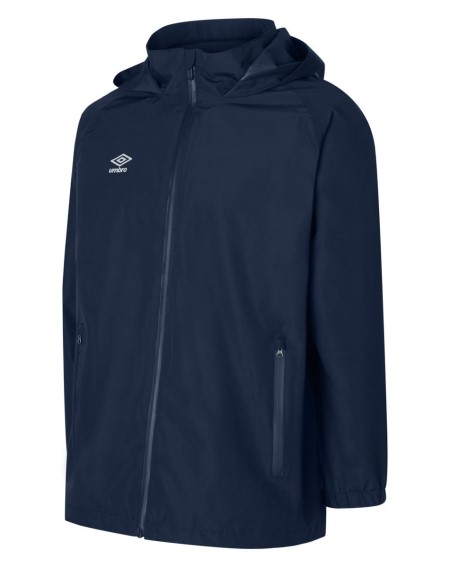 Chaquetas Umbro Club Essential Impermeables Jacket Junior Niños Azul Marino Oscuro | MX-44295