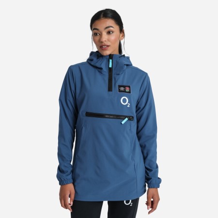 Chaquetas Umbro England Rugby 22/23 Cagoule Azules | MX-10475