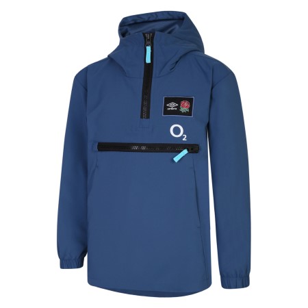 Chaquetas Umbro England Rugby 22/23 Cagoule Junior Azules | MX-29943
