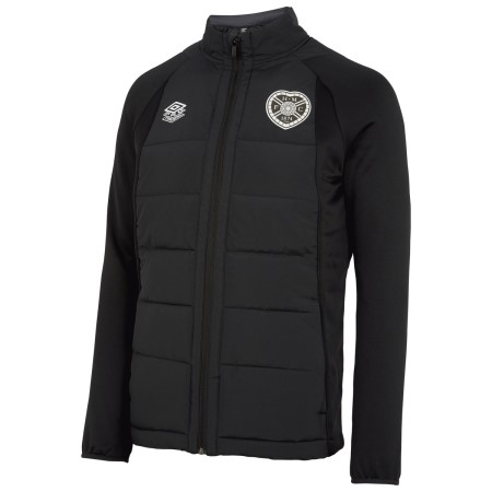 Chaquetas Umbro Heart Of Midlothian F.c. 22/23 Thermal Jacket Negros | MX-04159