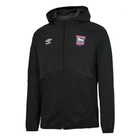 Chaquetas Umbro Ipswich Town 22/23 Encapuchado Jacket Negros | MX-93781