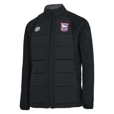 Chaquetas Umbro Ipswich Town 22/23 Thermal Jacket Junior Negros | MX-06340