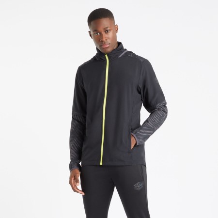 Chaquetas Umbro Pro Entrenamiento Estampados Shower Jacket Hombre Negros | MX-29445