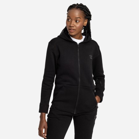 Chaquetas Umbro Pro Fleece Elite Encapuchado Jacket Mujer Negros | MX-10868