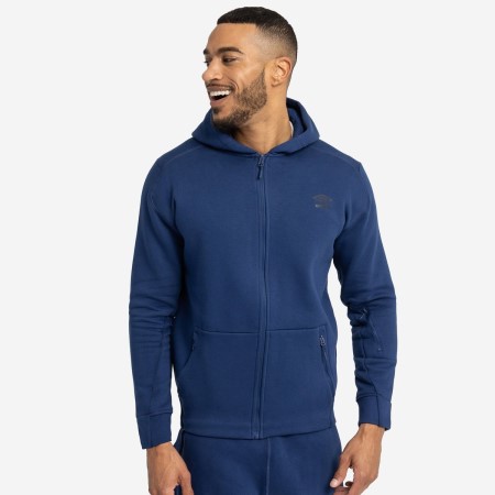 Chaquetas Umbro Pro Fleece Elite Encapuchado Jacket Hombre Azul Marino | MX-94130