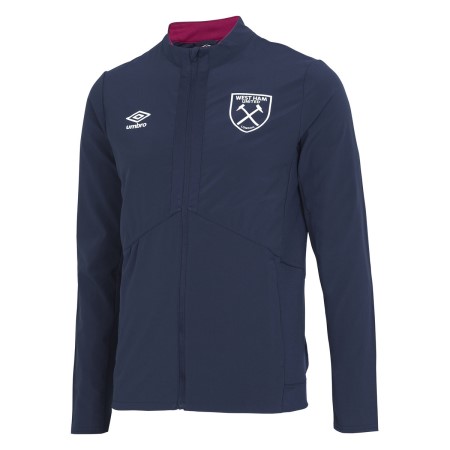 Chaquetas Umbro West Ham Utd 22/23 Presentation Jacket Azul Marino Oscuro Rojos | MX-21091