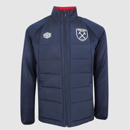 Chaquetas Umbro West Ham Utd 22/23 Thermal Jacket Junior Azul Marino Oscuro Rojos | MX-89777