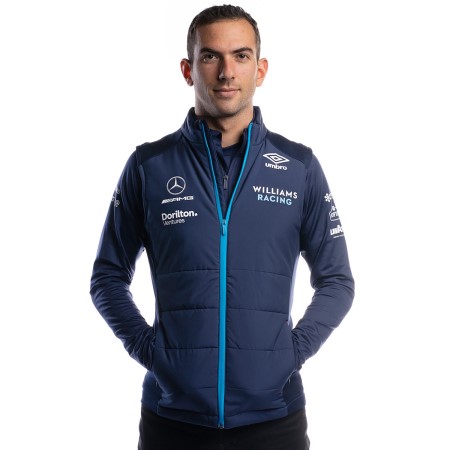 Chaquetas Umbro Williams Carreras '22 Gilet Azul Marino | MX-62252