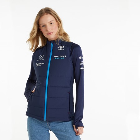 Chaquetas Umbro Williams Carreras '22 Gilet Azul Marino | MX-84765