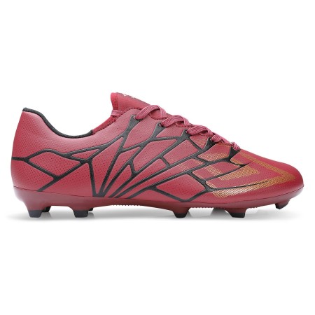 Tacos de Futbol Umbro Velocita Alchemist Club FG Tacos de Futbol Hombre Rojos Dorados Negros | MX-07408