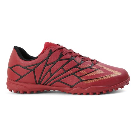Tacos de Futbol Umbro Velocita Alchemist Club TF Hombre Rojos Dorados Negros | MX-50315