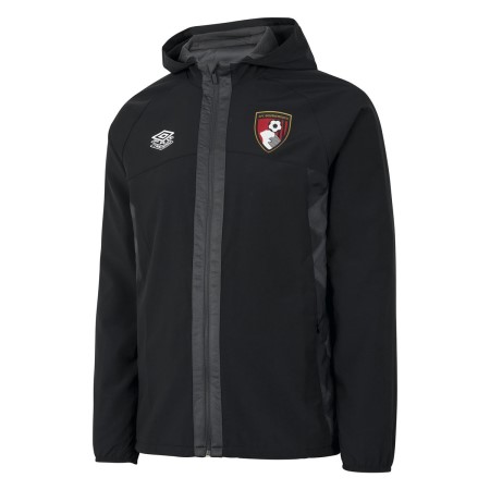 Chaquetas De Fútbol Umbro AFC Bournemouth 22/23 Shower Jacket Junior Negros | MX-78731